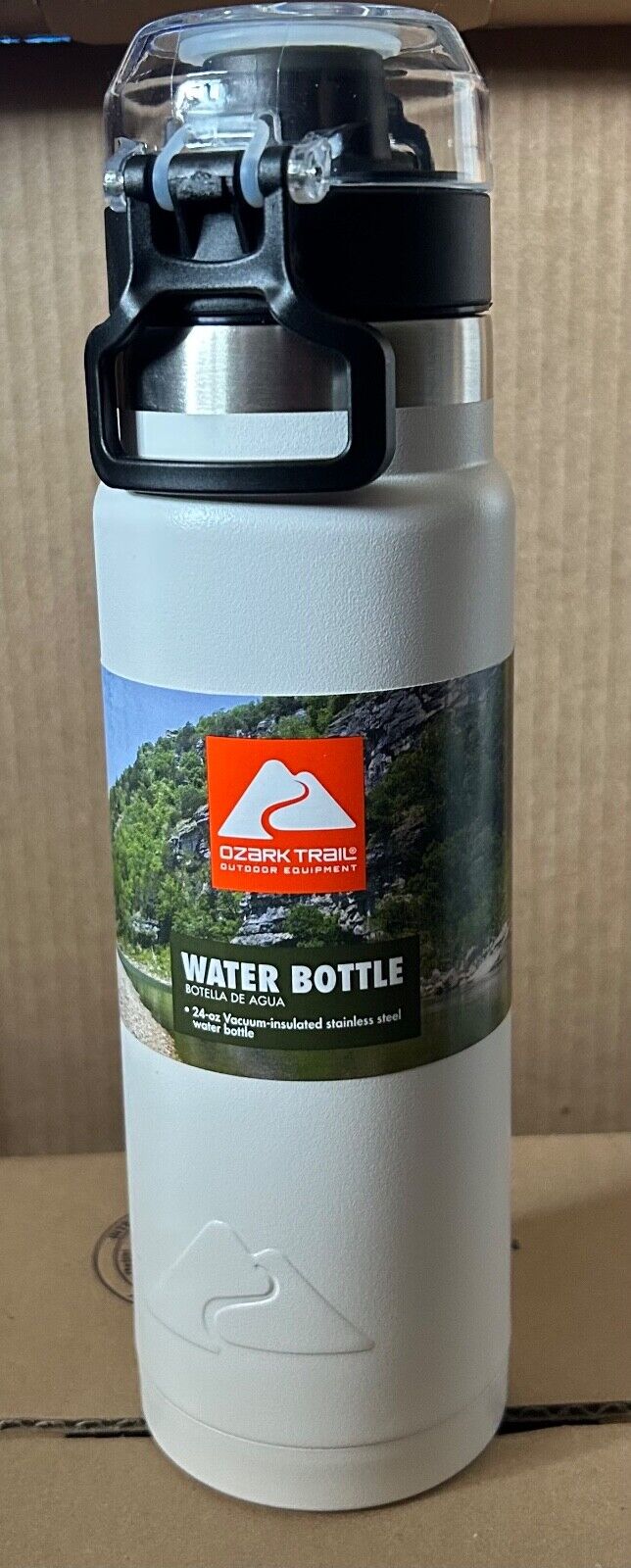 Ozark Trail 24 oz Teal Insulated Stainless Steel Water Bottle 