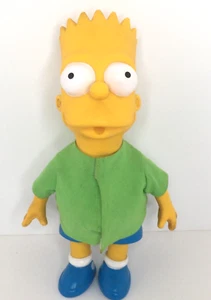 The Simpsons 1990's Mattel Vintage 12" Bart Rubber Toy Figure **Really Rude Bart - Picture 1 of 9