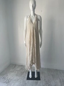 Maxi Vestido JUST BEE QUEEN Crochet TALLA S - Imagen 1 de 8