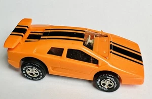 Vintage 1990s Darda Motor Orange Black Stripes Lamborghini Diablo China Works! - Picture 1 of 8