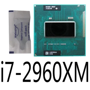 Intel Core i7-2960XM 2.7G/4 cores/8M SR02F 55W Mobile CPU Processor - Photo 1/1