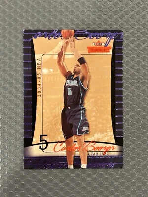 2004 Fleer Throwbacks MASTERPIECE Carlos Boozer 1/1 Jazz #26 True 1 OF 1 - Image 1 of 2