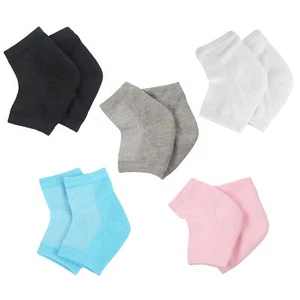 Moisturizing Heel Socks Deep Hydration Skin Care for Soothing Dry Cracked Feet - Picture 1 of 17