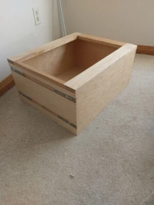 Rev-A-Shelf Double 35 Qt Bottom Mount Pullout Waste DRAWER ONLY For 21" Cabinet - Picture 1 of 9
