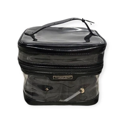 BOLSO DE BELLEZA MAQUILLAJE COSMÉTICO MAQUILLAJE VIAJE ESTUCHE TREN 4 EN 1 VICTORIA'S SECRET  Foto 1 de 4