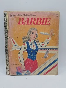 Barbie Happy Birthday 1974 Mattel Aviation A Little Golden Book Vintage Doll - Picture 1 of 3