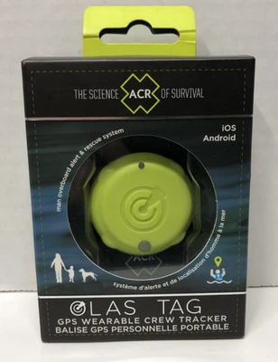 ACR OLAS TAG GPS WEARABLE CREW TRACKER - 2980 - NUEVO - iOS / Android Foto 1 de 4
