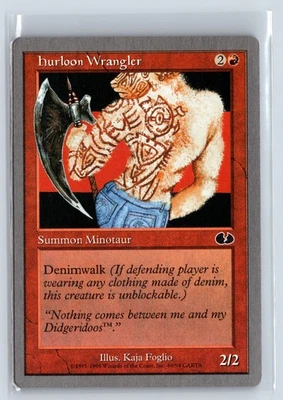HURLOON WRANGLER – MTG Magic the Gathering Card – Unglued – Common - Image 1 of 4