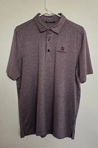 Cutter & Buck Golf Polo Shirt Men’s M * Burgundy Heather * Suncadia Resort - Picture 1 of 10