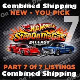 Hot Wheels 7 E CASE You PICK New COMBINED Shipping 2022 2023 2024 2025 2026 Cars