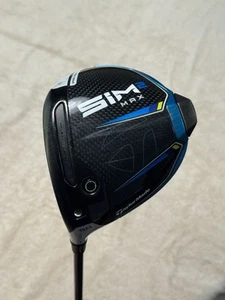 LEFTY TaylorMade SIM 2 Max Driver 9* Stiff - Picture 1 of 6