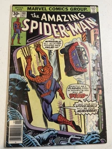 The Amazing Spider-Man 160 (Marvel, 1976) My Killer, The Car! Newsstand Edition - Picture 1 of 20