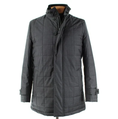 Cardinal of Canada NWOT Wool Quilted Jacket w/ Hood Size M (40 US) In Charcoal - Image 1 of 4