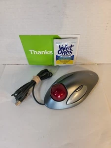Logitech Logi T-BC21 810-000767 Marble Wired USB Trackball Mouse Working Good! - Picture 1 of 5