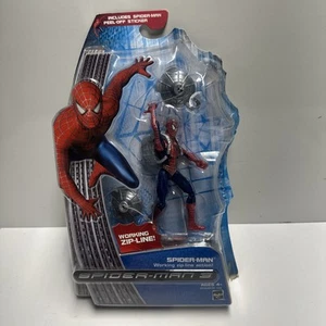 Figura de acción Hasbro 2007 Marvel Spider-Man 3 Zip-line Spiderman nueva ver fotos - Imagen 1 de 6