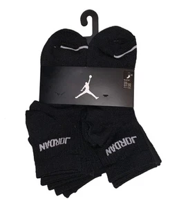 Jumpman Quarter 6 Pack Socks - Boys' Size 5Y-7Y/9-11 (Sock Size) - Picture 1 of 1