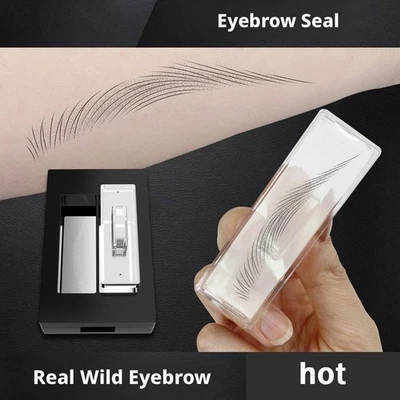 Eyelash and Eyebrow Stamp Waterproof Sweat-proof One-click Printing Portable O7 - Image 1 of 4