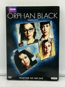 Orphan Black: Season Five (DVD, 2017) w/ Slip Cover - Used - FREE SHIPPING - Foto 1 di 4