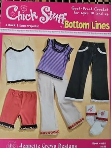 Jeanette Crews Chick Stuff Bottom Lines 6 Quick & Easy Projects. Goof Proof Croc - Picture 1 of 10