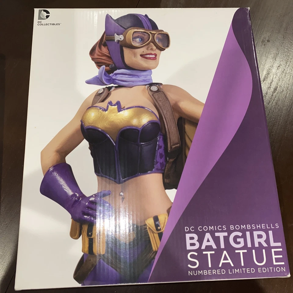 DC Collectibles Comics Bombshells: Batgirl Statue, First Edition New - Image 1 of 4