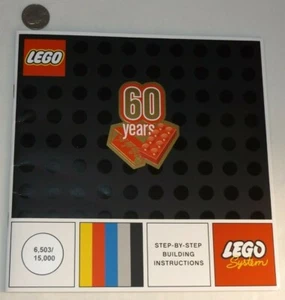LEGO 60 Jahre Jubiläum 6503/15000 Bauanleitung Heft exklusiv 60. - Bild 1 von 4