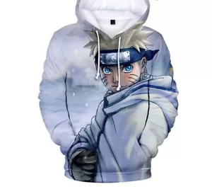 Naruto Pullover Hoodie - Unisex Anime Pullover mit Känguruto Tasche - Bild 1 von 3