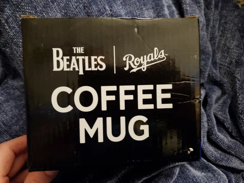 Kansas City ROYALS The BEATLES Coffee Mug Theme Ticket NEW Cover