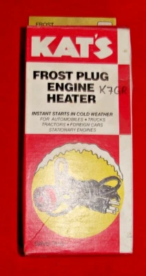 Kats K7GR frost plug engine heater 1 1/2"/38MM diameter 120 Volts 600 Watts - Image 1 of 4
