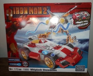 Iron Man 2 Mark V Whiplash Showdown Mega Bloks Car  - Picture 1 of 3