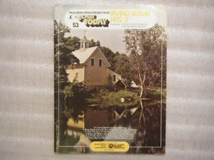 Irving Berlin Hits 2 EZPlay Today Vintage Music Organ Keyboard Guitar E Z Play - Picture 1 of 5