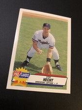 1993 Fleer ProCards #2768 Steve Hecht Shreveport Captains Baseball Card