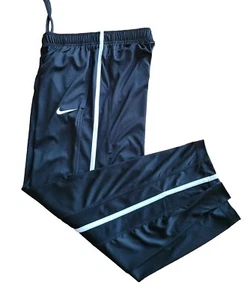 Nike Dri-fit Sweatpants Running Athletic Training Basketball Boy's Size L Black - Picture 1 of 6