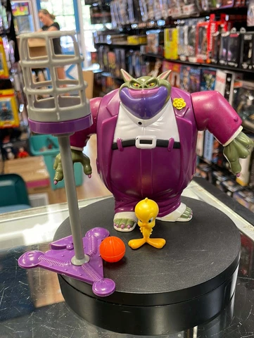 Jack Swackhammer & Tweety Complete (Vintage Space Jam, Playmates) Cover