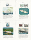 Ship Stamp &amp; Postcard Lot, Boheme, Brasil, Bremen, Britanic, JFZ