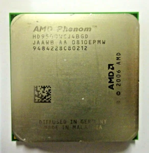 AMD Phenom X4 9500 HD9500WCJ4BGD - Quad Core - 2,20GHz - Sockel AM2 #78 - Bild 1 von 2