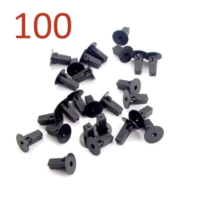 100x For Toyota & Lexus Trim Panel Clips Bumper Fender Push Pin Rivet Engine Foto 1 de 4