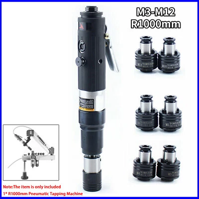 M3-M12 R1000mm Universal Type Pneumatic Tapping Machine Air Drill Tapper Tool - Image 1 of 4