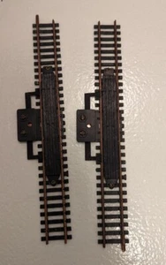 DE COLECCIÓN 2 - HO Latón 9" Pistas Terminales Rectas Hechas en Japón - Imagen 1 de 4