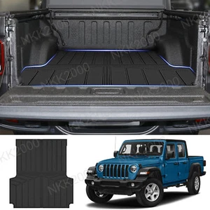 Truck Mat Compatible with 2020-2024 Jeep Gladiator JT Cargo Mat Tailgate Liner - Picture 1 of 10