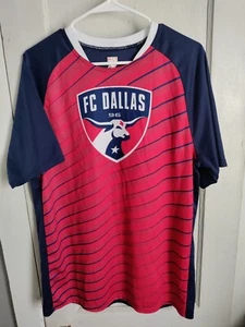FC Dallas Soccer Football Jersey Men's Size LARGE - Picture 1 of 6