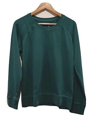 Crew Clothing Washed Green Lightweight Sweatshirt Size 14 • 17.16€