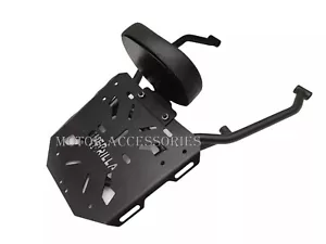 Adatto per Royal Enfield Guerrilla 450 portapacchi con schienale nero - Bild 1 von 7