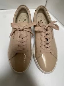 Sz 6/37 Frankie4 Nude Leather Sneakers - Picture 1 of 9