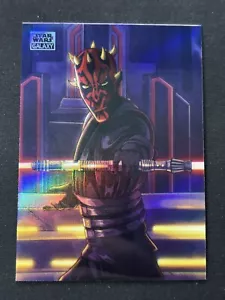 2024 Topps Star Wars Chrome Galaxy Darth Maul AS-7 - Bild 1 von 2