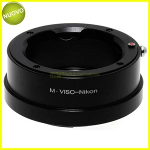Adapter per obiettivi Leica M Viso su fotocamera Nikon. Adattatore N LM Visoflex - Imagen 1 de 3
