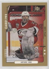 2000-01 Upper Deck MVP Second Star /100 Arturs Irbe #35