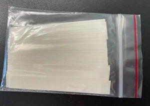 36 Stck. Schmal 7/16 Zoll x 3 Zoll Doppelseitiges Perücken Haarband Wasserdicht NEU - Bild 1 von 3