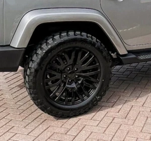 JEEP WRANGLER Wheels RIMS new 33" m/t tires Jeep * 20 FUEL 18" 2015-2023++ - Picture 1 of 16