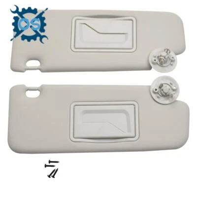 Pair Gray Sun Visor Set For Spark Sonic CHEVROLET 2011 2012 - 2022 Left+Right - Изображение 1 из 4