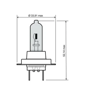 Lampadina RMS H7 12V 55W - Bianca - Imagen 1 de 1